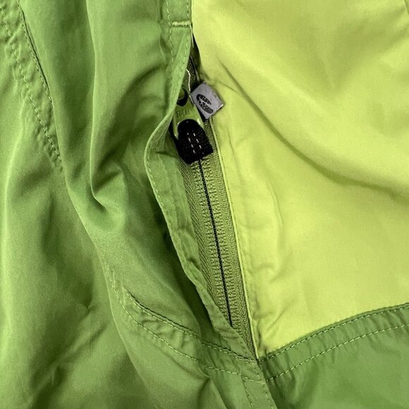 BROOKS Running Jacket Womens L Green Vented Windbreaker Full Zip Pockets - Picture 5 of 15